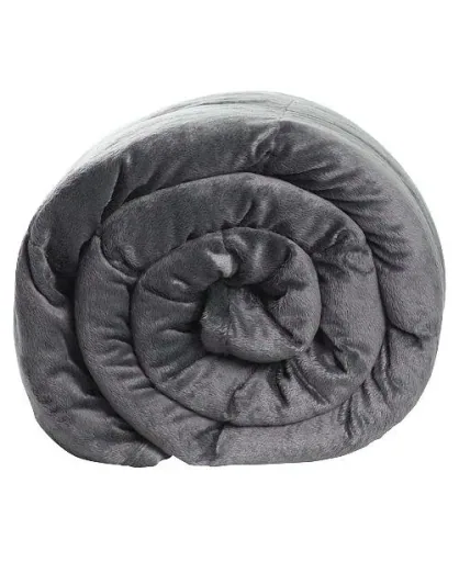 Gewichts-Decke, Therapie-Decke „Relax Vital“, 135 x 200 cm, 7,25 kg, Grau