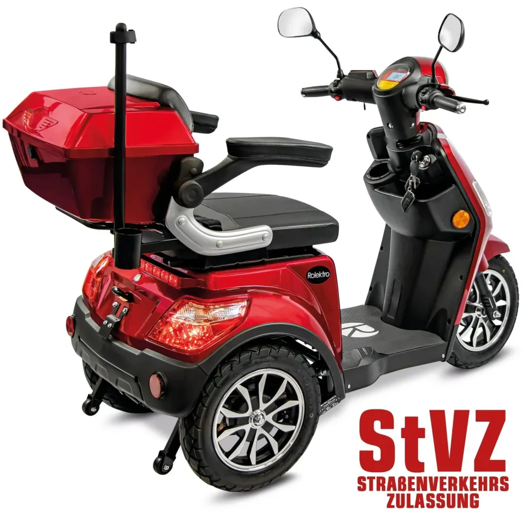 E-Trike 15 V.3, 1.000 Watt + Straßenverkehrszulassung