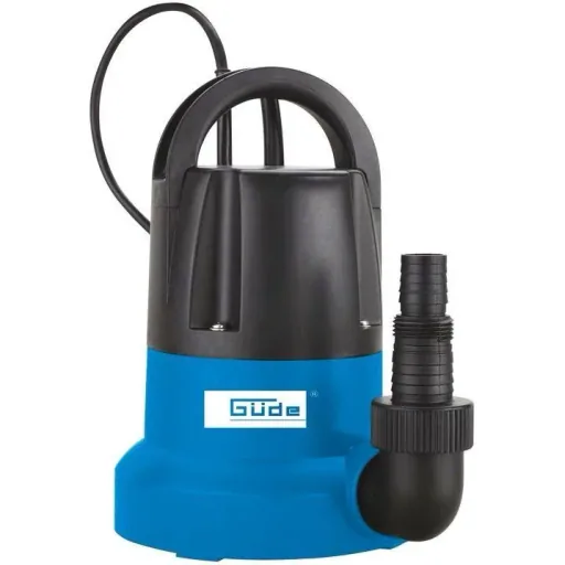 Flachsaugpumpe GFS401S 400W + Gartenschlauch 20m und Düsensatz
