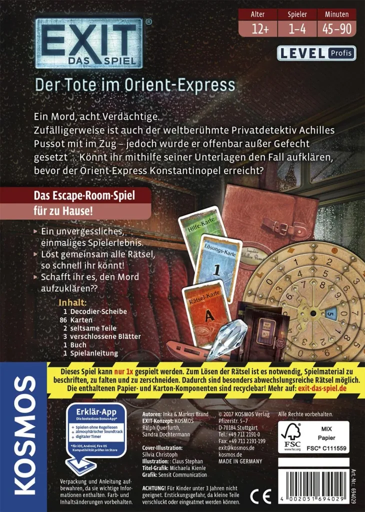 EXIT - Das Spiel - Die Katakomben des Grauens