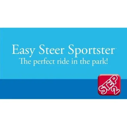 Easy Steer Sportster Red - Kinderwagen mit Schiebebügel - Für Kinder ab 2 Jahren und älter