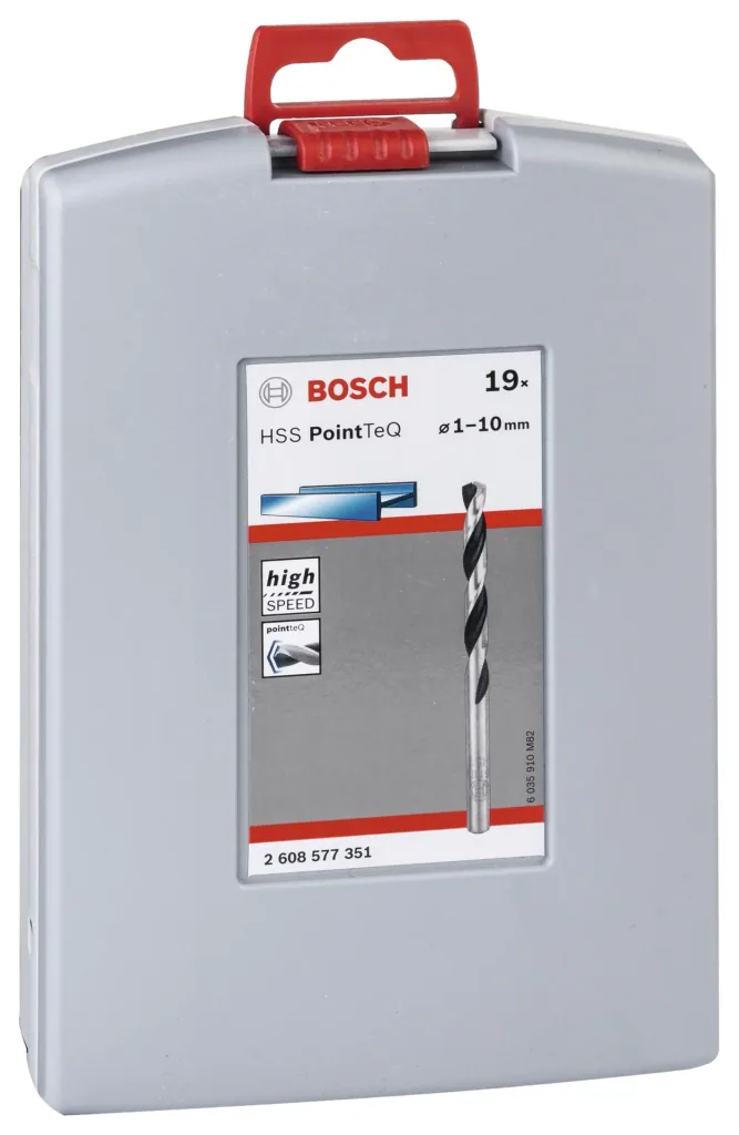 HSS-Spiralbohrer PointTeQ Pro Box 1,0 - 10,0, 19-teilig