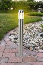 Standleuchte SATURN 2/1000 mit Bewegungsmelder und Tag/Nachtsensor, 12 Watt, für den Außenbereich