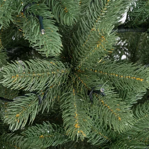 Weihnachtsbaum - 140cm inkl. Weihnachtsbaumbeleuchtung MIT Perel Smart Home Wifi Plug für den Innenbereich