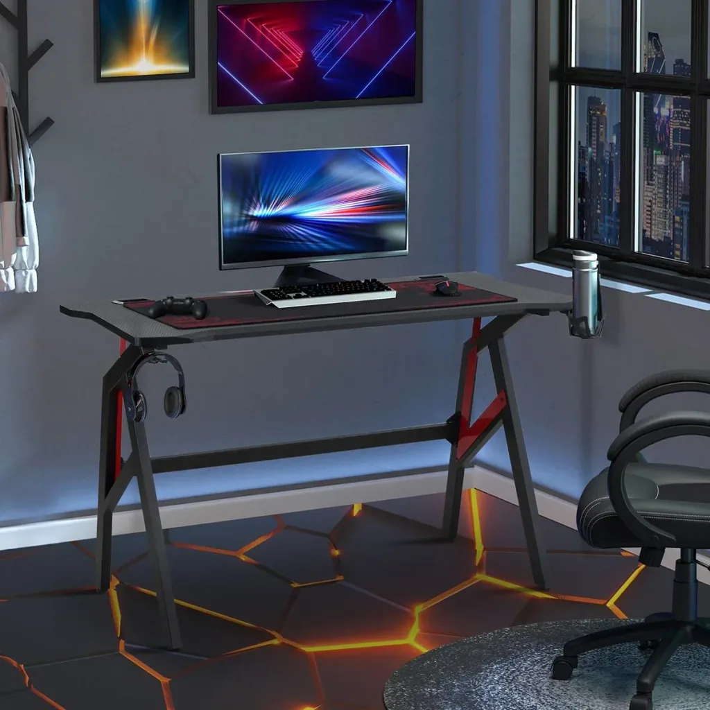 Gaming Tisch 120 cm x 58 cm x 75 cm