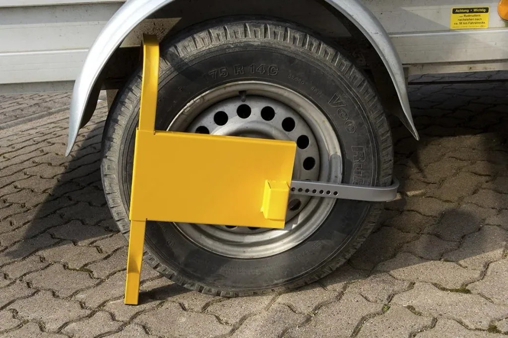 Parkkralle "Profi", Diebstahl Schutz