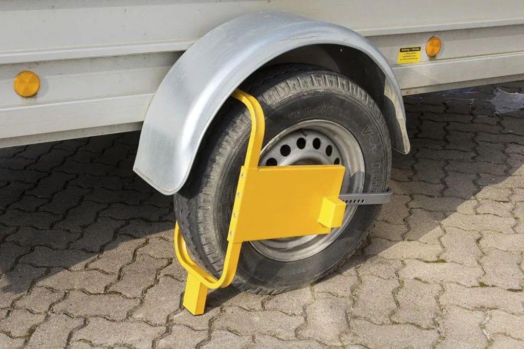 Parkkralle "Profi", Diebstahl Schutz