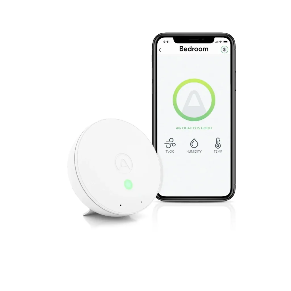 Luftqualitätsmonitor Wave Mini mit App