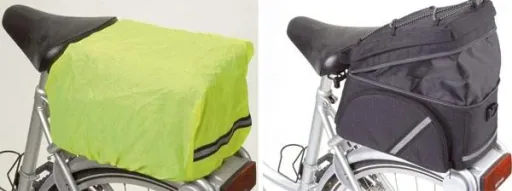 Fahrrad Gepäckträgertasche - multifunktionell, schwarz