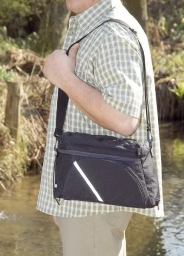 Fahrrad Gepäckträgertasche - multifunktionell, schwarz