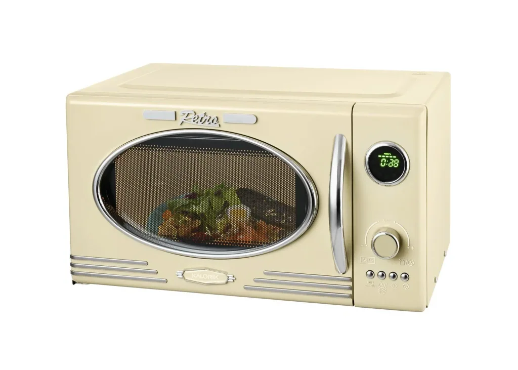 Mikrowelle Retro, beige, 23 L, 1900 W, KG MW 2500