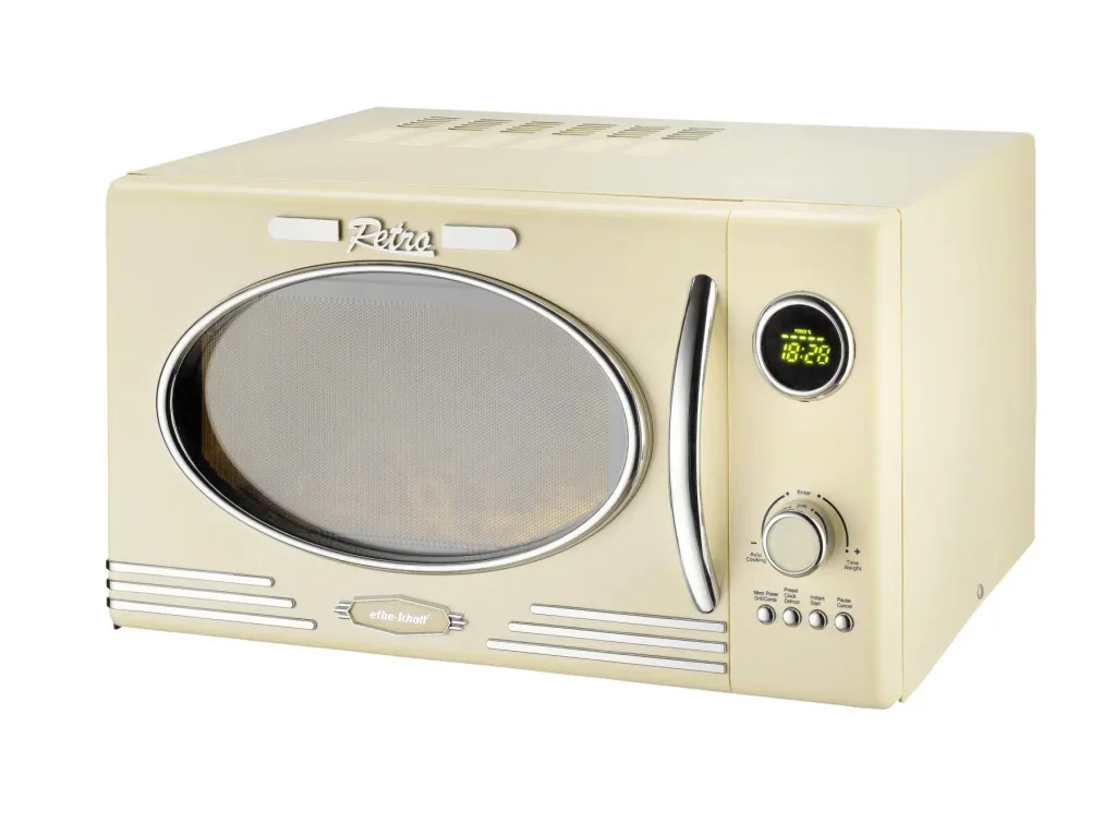 Mikrowelle Retro, beige, 23 L, 1900 W, KG MW 2500