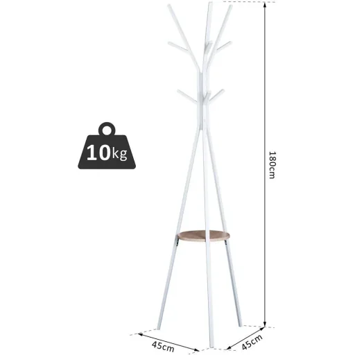 Garderobenständer mit 8 Haken