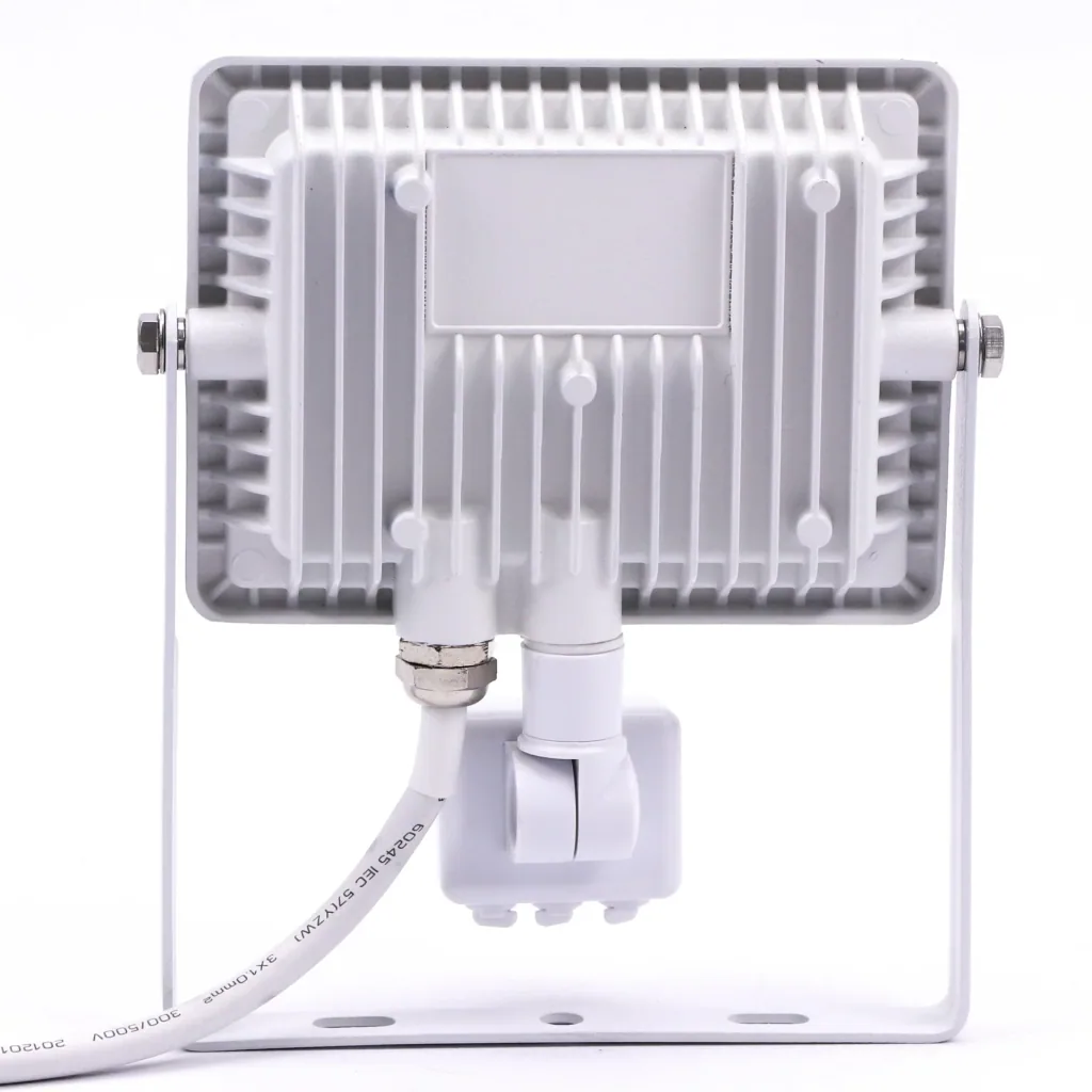 VT-20-S-W LED-Scheinwerfer mit Sensor - 20 W - 1600 Lm - 4000K - weiß
