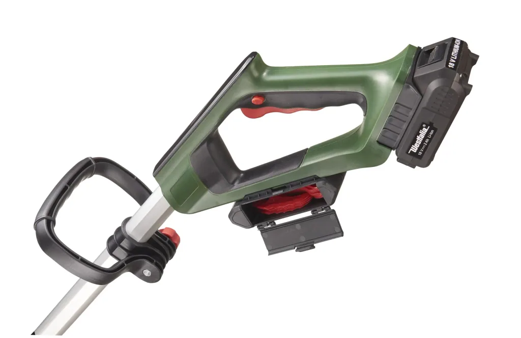 Akku-Trimmer "5 in 1 X-Slider", 18 V mit 2 Ah Akku und Schnellladegerät