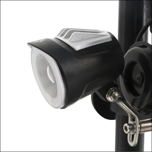 E-Roller "Revoluzzer" Safety 45 km/h inklusive Blinkanlage und Gepäck-Case schwarz