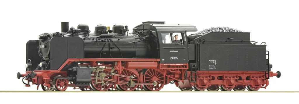 Schlepptenderlokomotive 24 055  Steppenpferd  der Deutschen Bundesbahn, H0, DC
