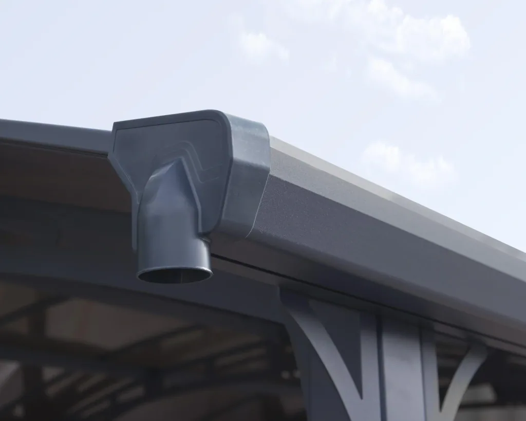 Carport „Arcadia 4300“, Anthrazit