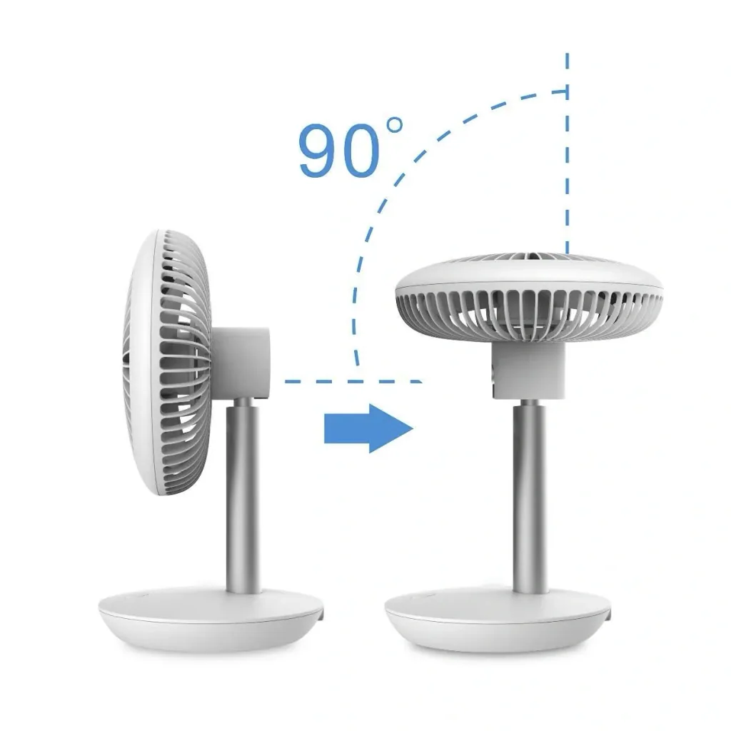 Mini Ventilator mit wieder aufladbarem Akku