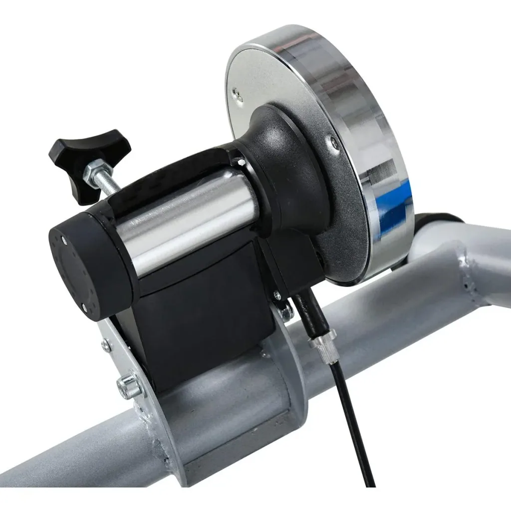 Fahrradtrainer mit Magnetbremse blau/silber
