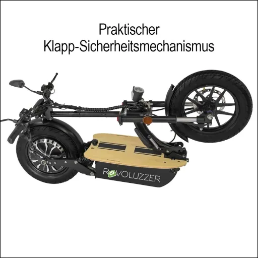 E-Roller "Revoluzzer" Basic 20 km/h schwarz