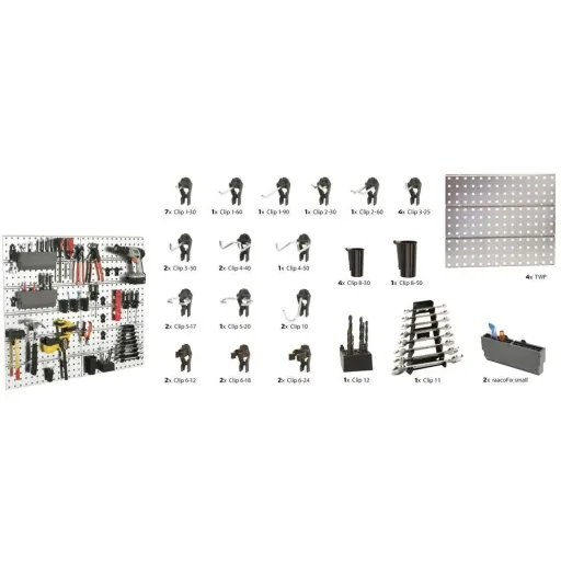 Raaco Super-Clip Set