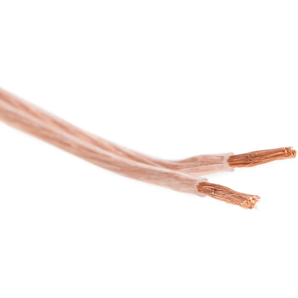 lautsprecherkabel - transparent - 2 x 1.50 mm² - 100 m