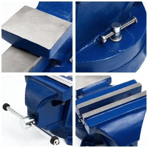 Drehbarer Parallelschraubstock 125mm