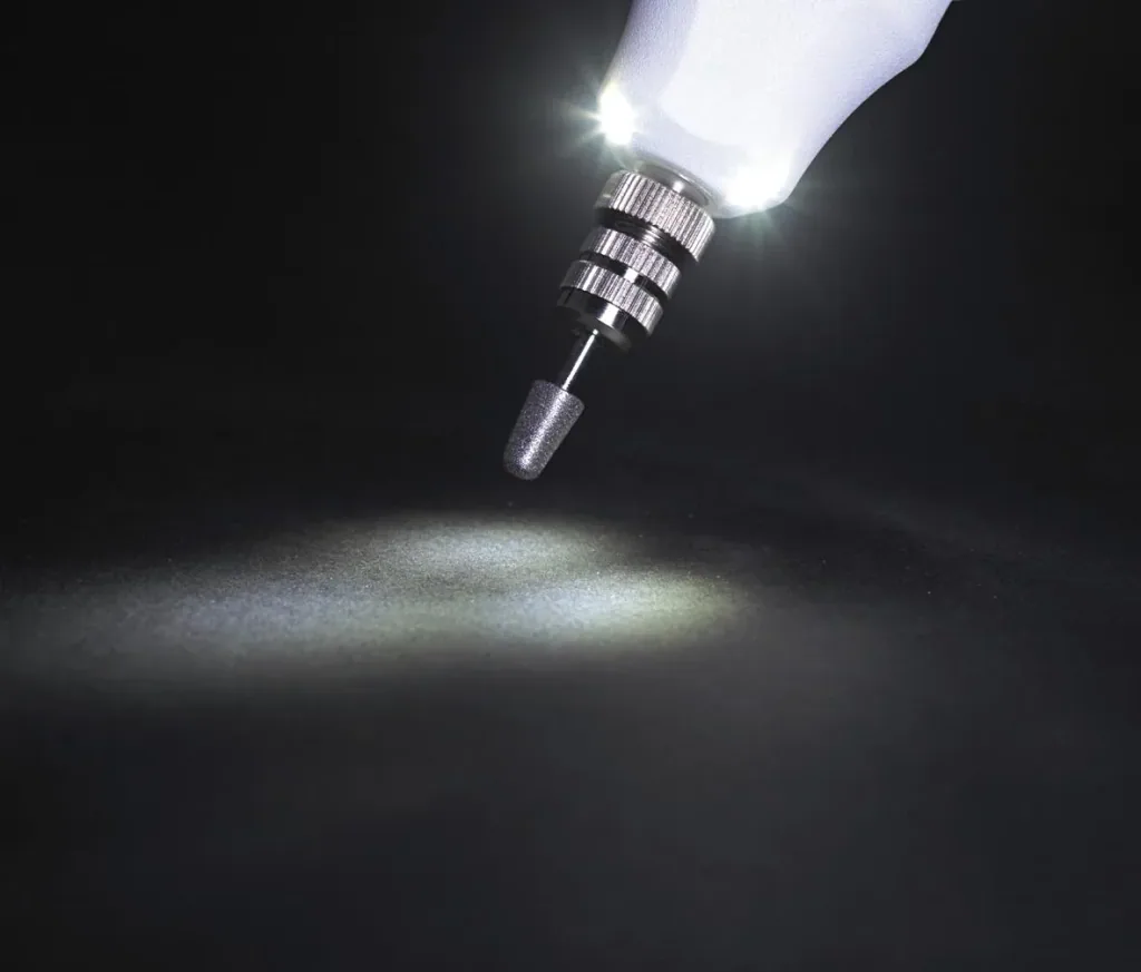 Maniküre/ Pediküre Set mit Licht Aufsätzen - für hohe Ansprüche