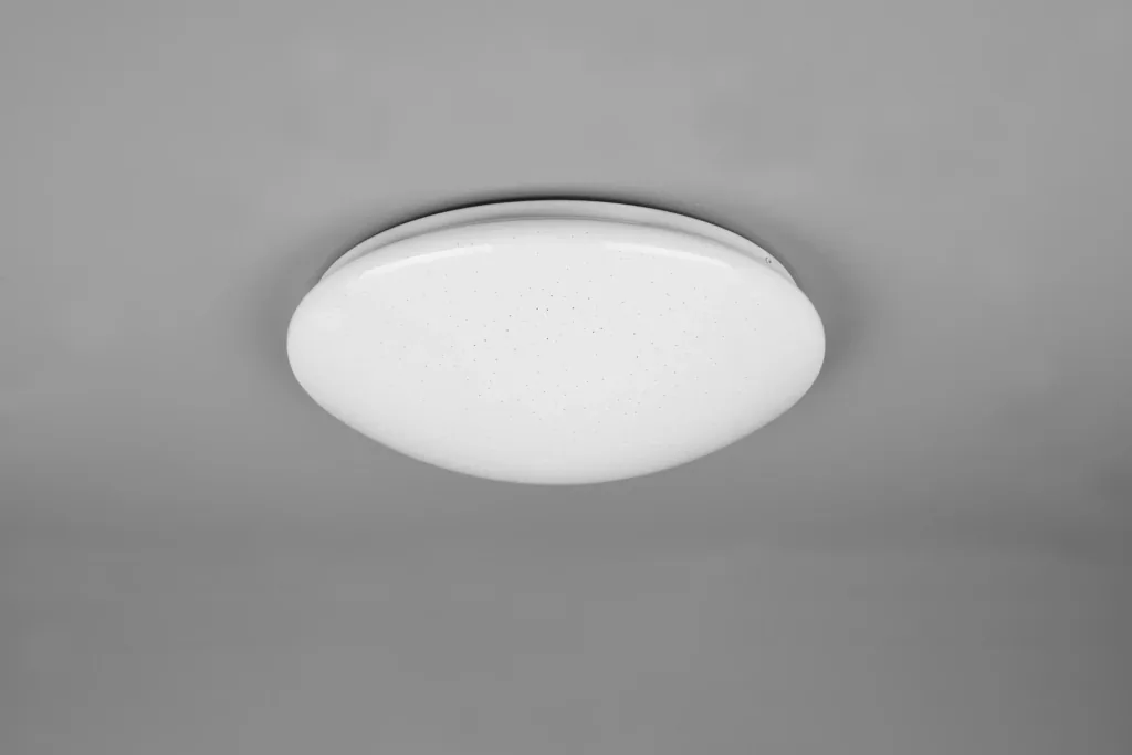 LED-Deckenleuchte LUKIDA, 18 W, 3000-6000K, 2000 lm, D.38xH.10,5cm, dimmbar, Fernbedienung, Farbe weiß
