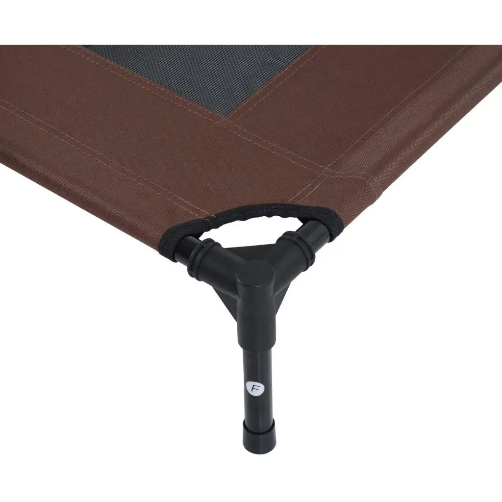 Hundeliege Schlafplatz Haustierbett Katzenbett Braun 92Lx76Bx18H cm