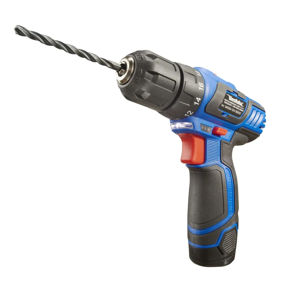 Akku-Bohrschrauber Set 12 Volt - 43-teilig