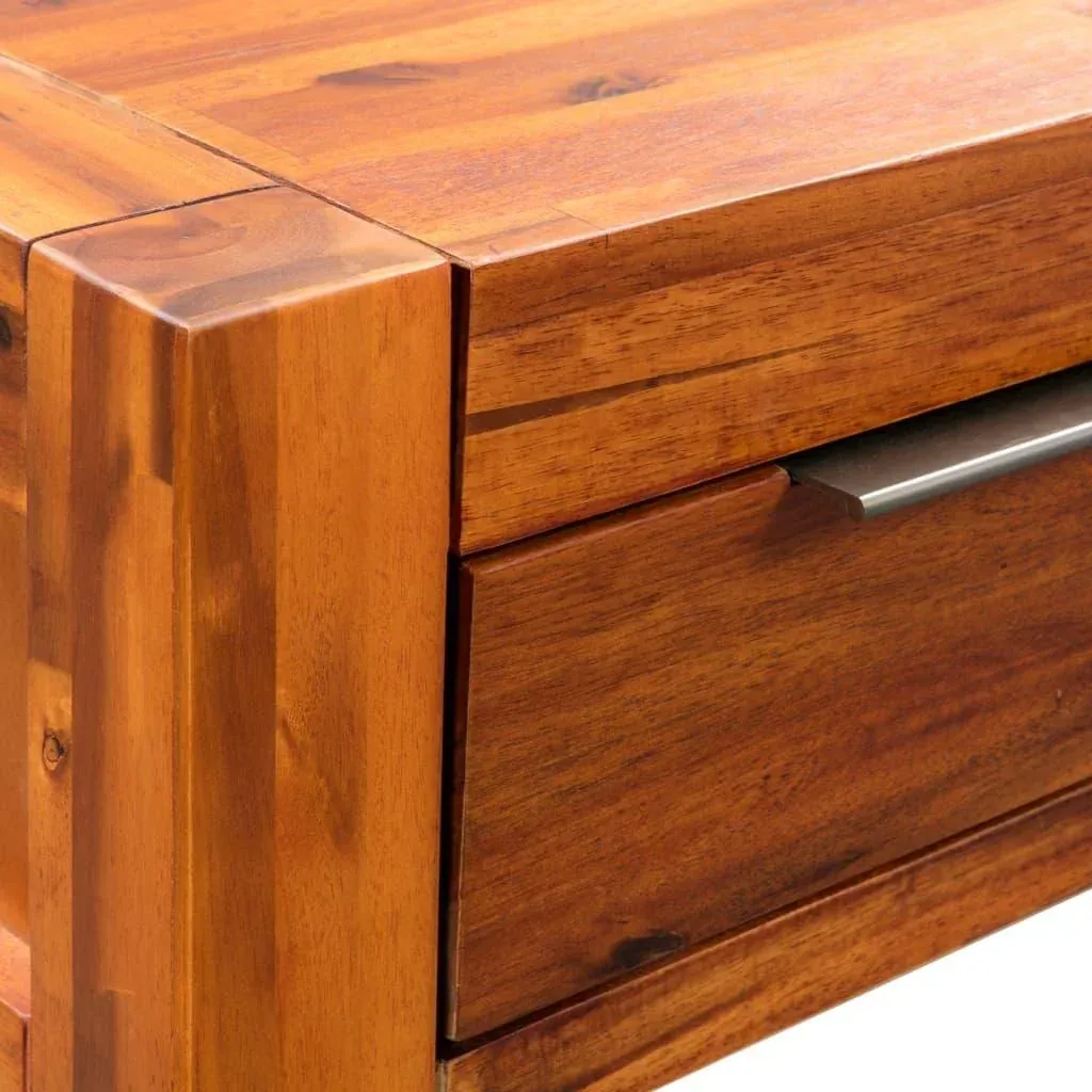 Wandtisch 86x30x75 cm Akazienholz massiv