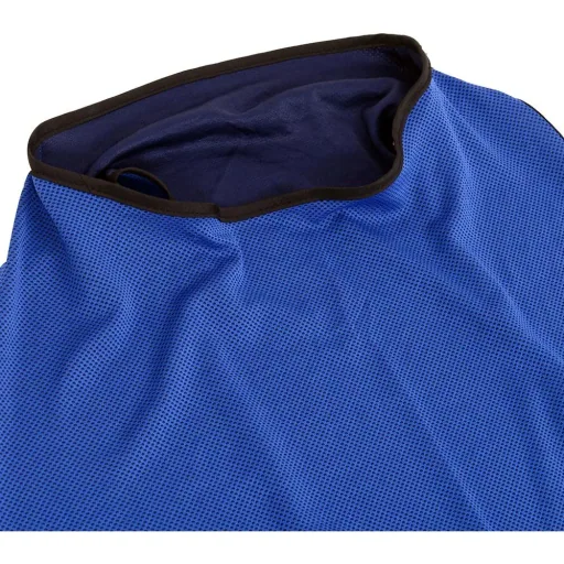 Hunde Kühlweste Kühljacke Cooling Vest schnelle Abkühlung Polyester Blau Ø40 x 46 cm