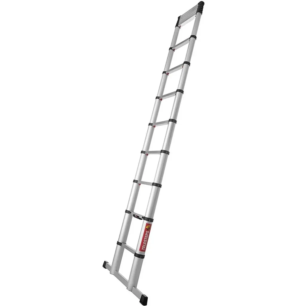 Eco Line Teleskopleiter 3,8 m - 12 Stufen MIT Tragetasche