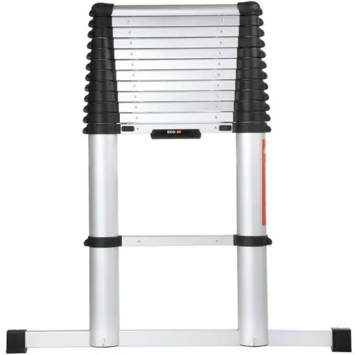 Eco Line Teleskopleiter 3,8 m - 12 Stufen MIT Tragetasche