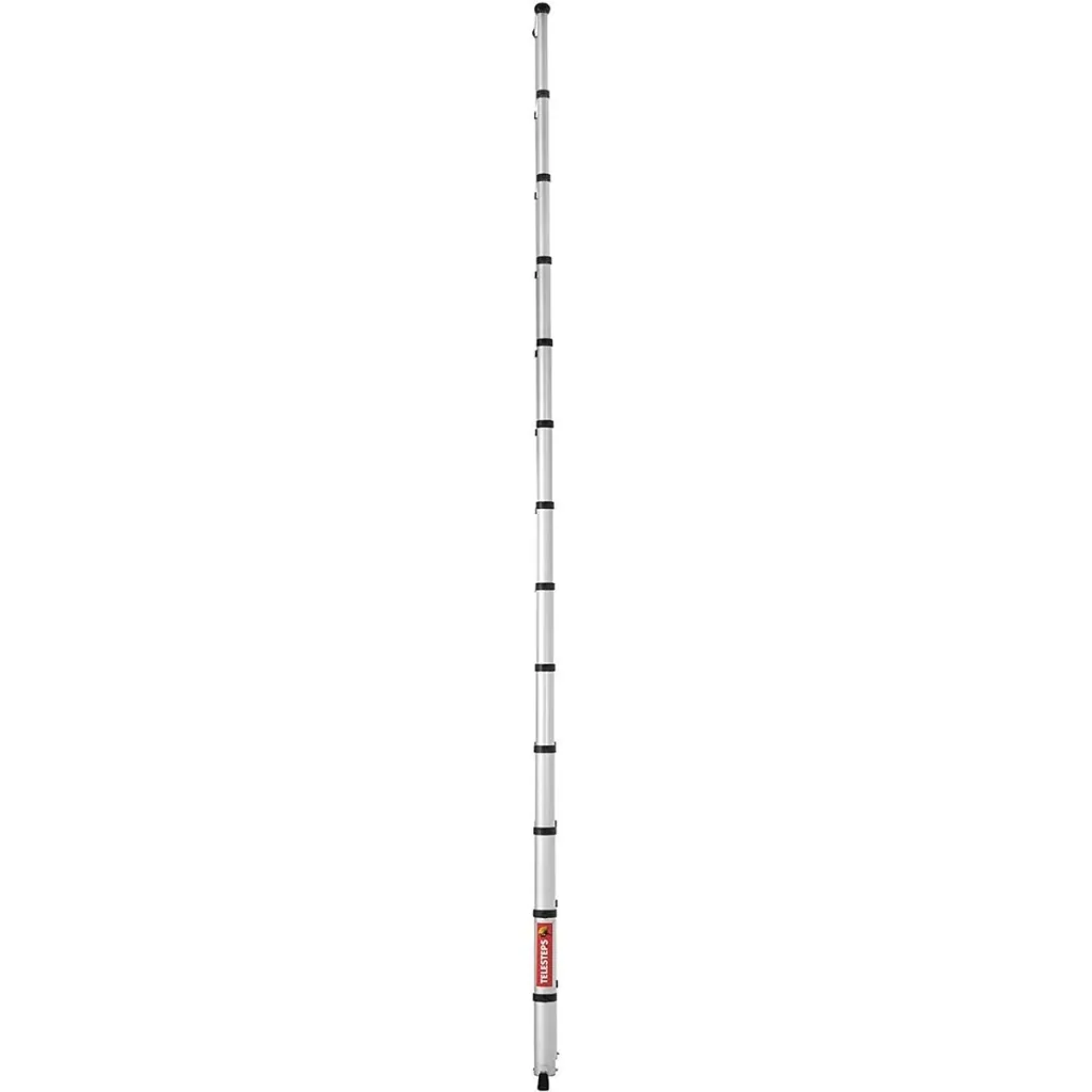 Eco Line Teleskopleiter 3,8 m - 12 Stufen MIT Tragetasche