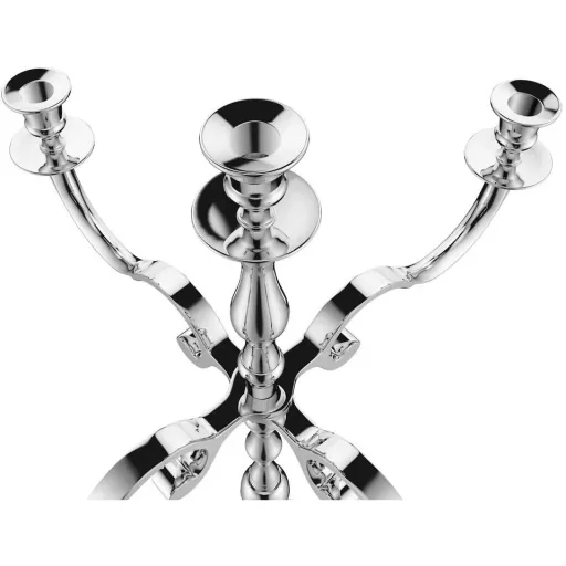 Kerzenleuchter 80cm silber