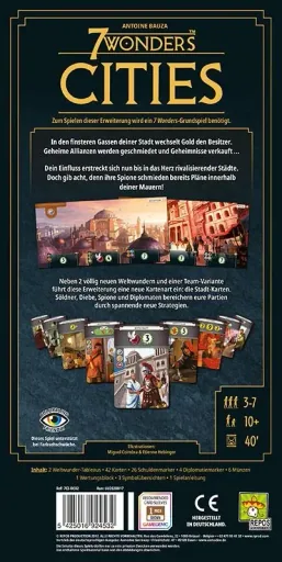 7 Wonders -Cities - Erweiterung