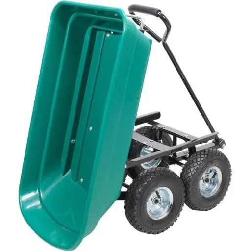 NL Gartenwagen mit Kippfunktion - 55L - Behälter: 87 x 47 x 20 cm