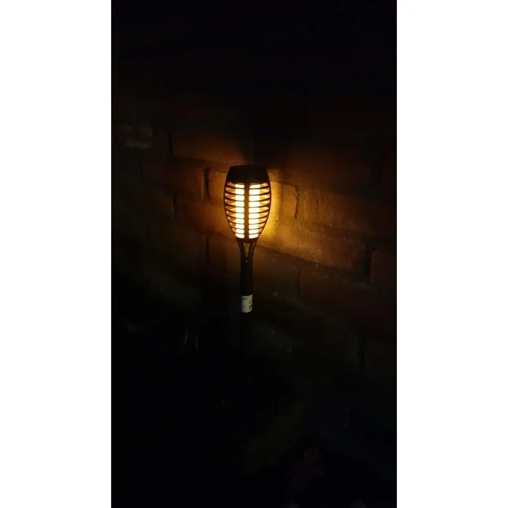 VT-724-4 LED Solar Taschenlampe - Gartenbeleuchtung mit Solarenergie - 4 Stück
