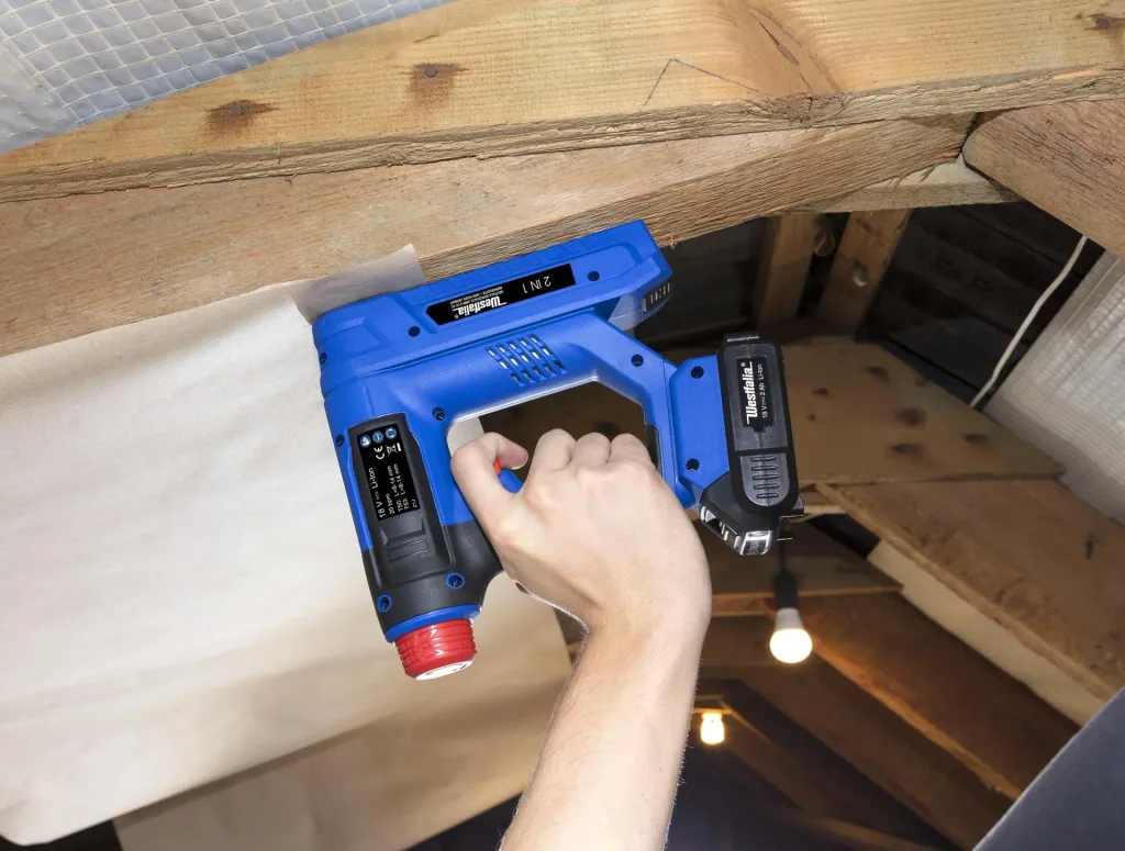 Akku Tacker 2 in 1 18 Volt Li-Ion WT18 mit Akku und Ladegerät