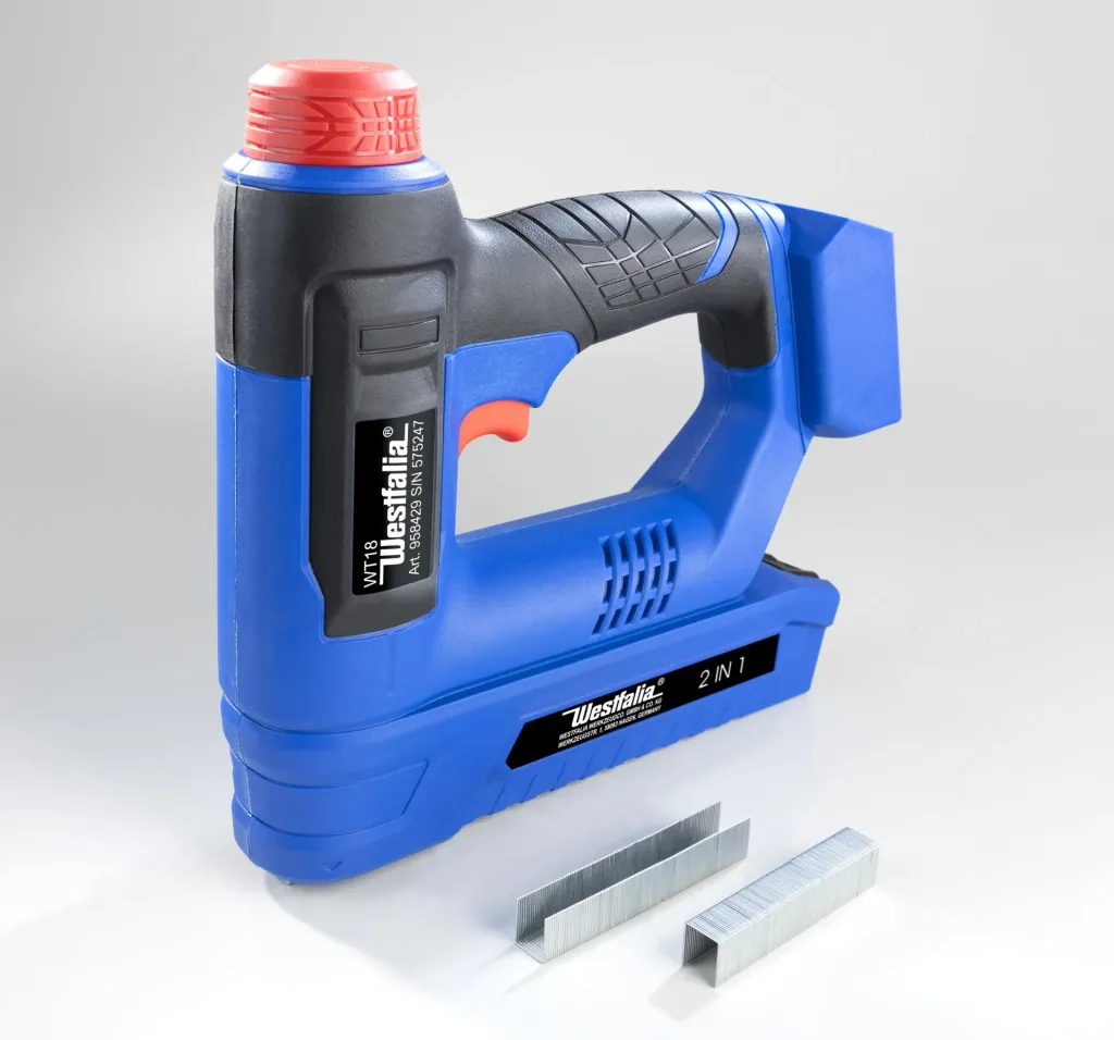 Akku Tacker 2 in 1 18 Volt Li-Ion WT18 mit Akku und Ladegerät