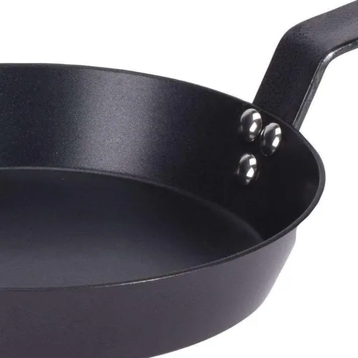 Bratpfanne - Paella-Pfanne - 28 cm - Schwarz