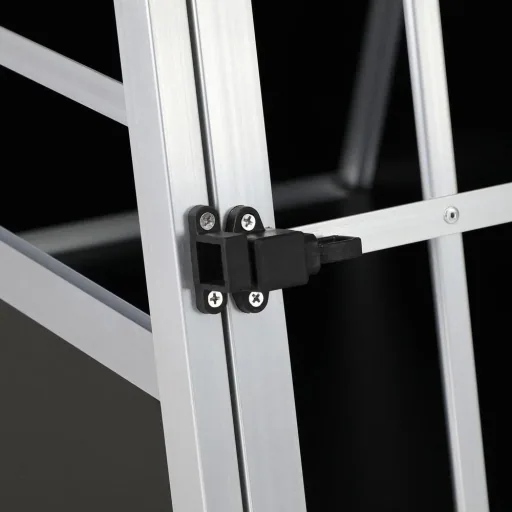 Hundetransportbox M 70x54x51cm Aluminium