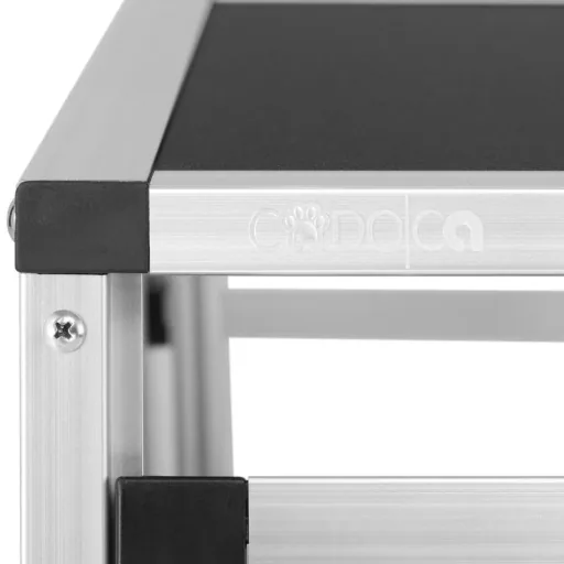Hundetransportbox M 70x54x51cm Aluminium