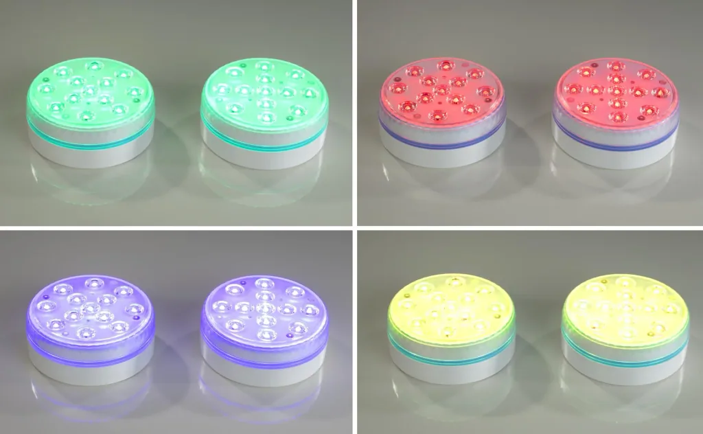 Pool LED Lichter mit Fernbedienung IP68, 2er Set
