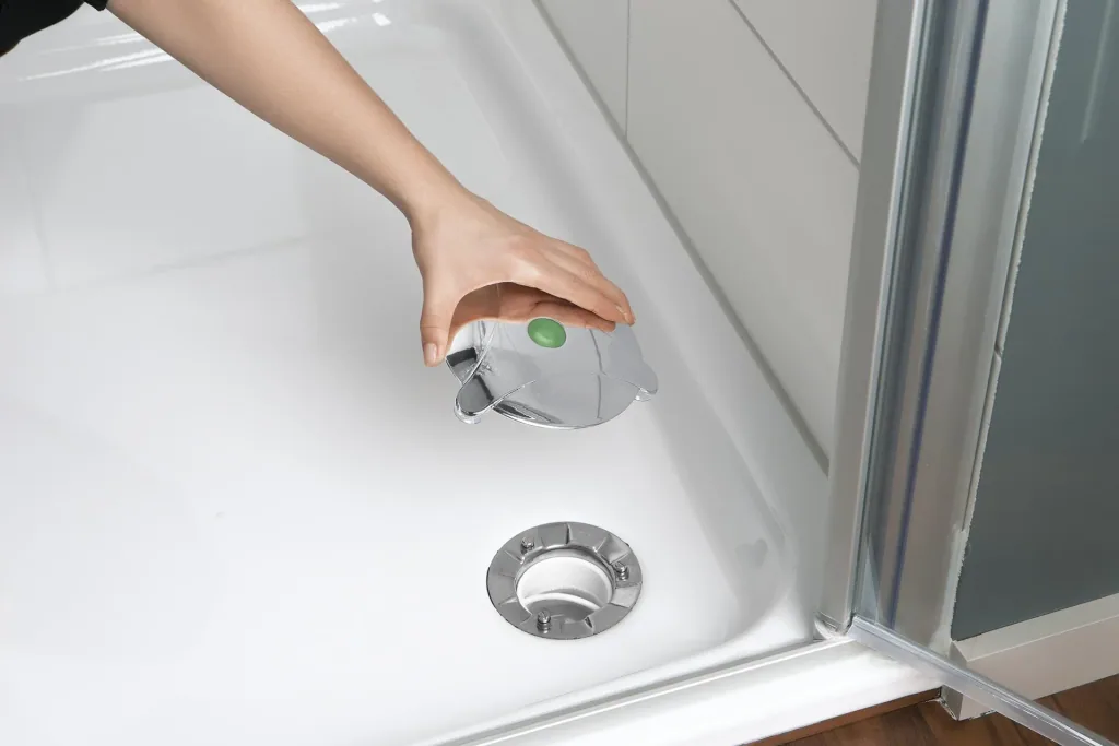 Duschfee (Dusche, Wanne), 5-teilig, mit 2 Haarfänger & Duftsteine