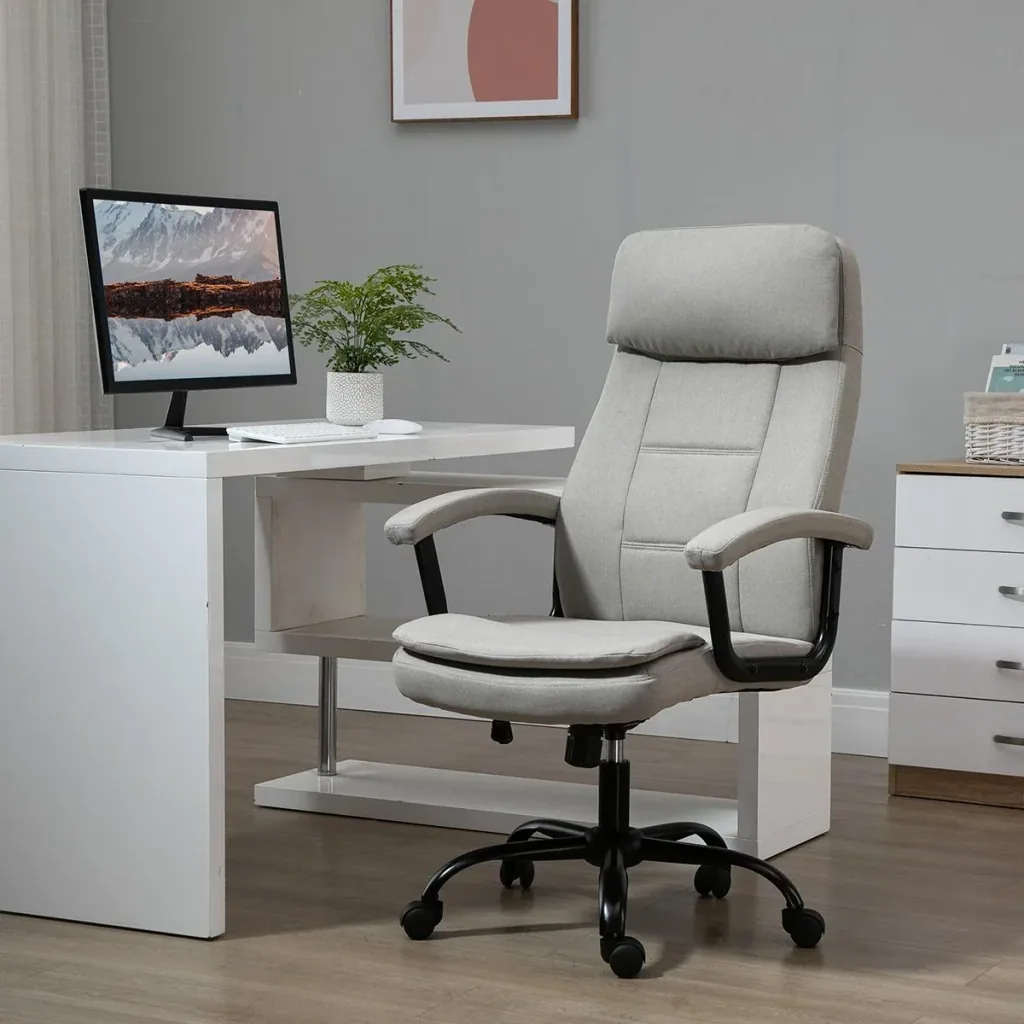 Bürostuhl Massage höhenverstellbarer Chefsessel Gamingstuhl mit Massagefunktion, ergonomischer Drehstuhl Massage Sessel