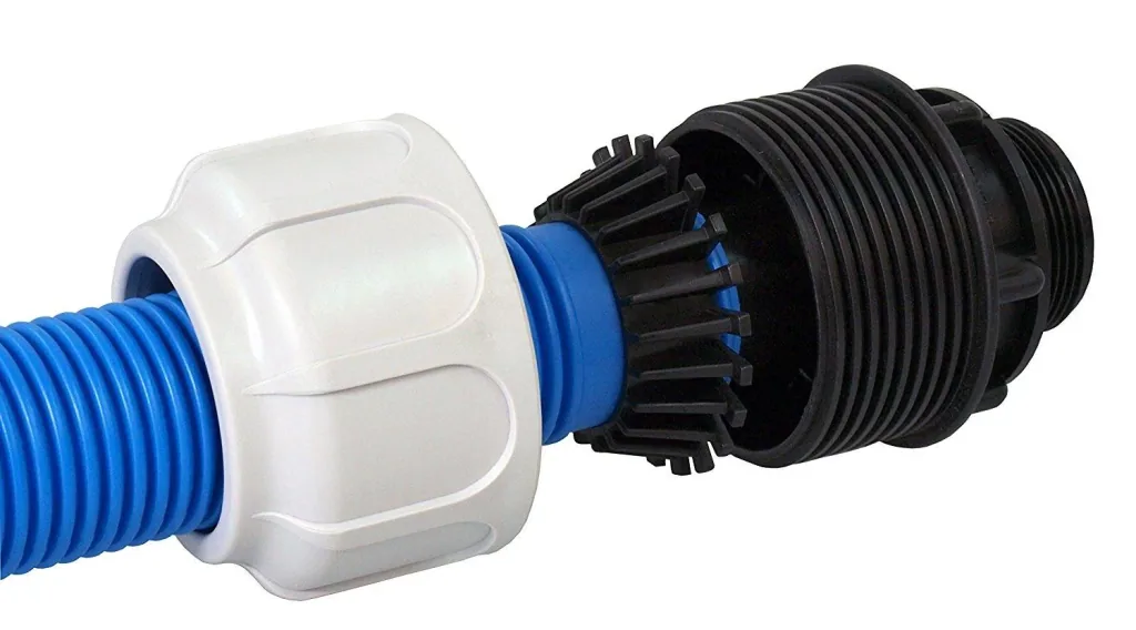 Schlauchanschluss Klemmverschraubung 1 1/2" AG 38 mm für Schwimmbad, Pool und Sandfilteranlagen